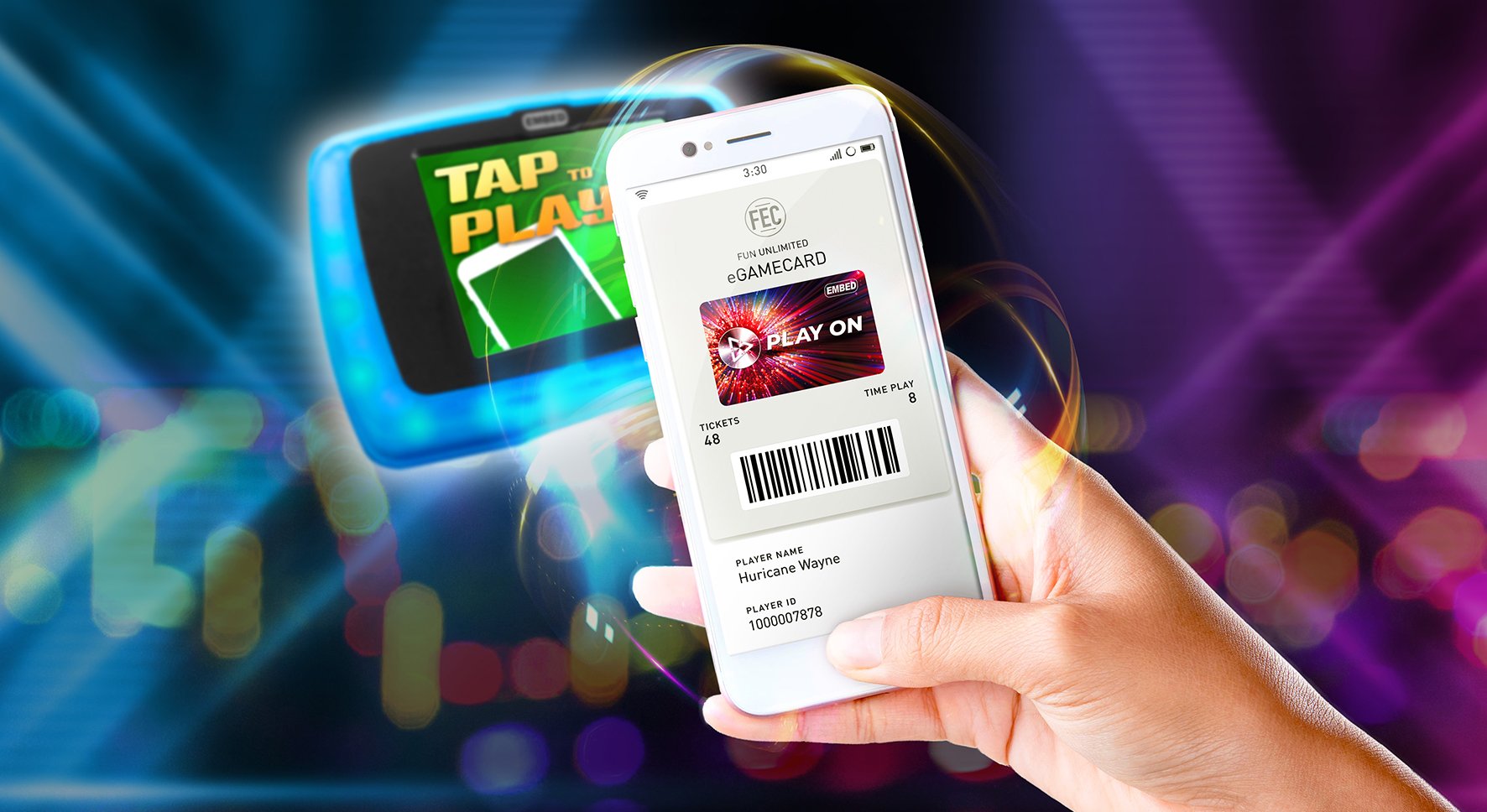 Mobile Wallet phone tapping for blog
