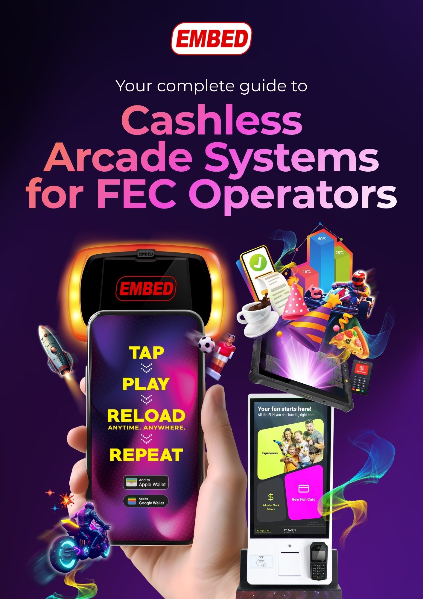 Cashless Arcade Systems for FEC Operators