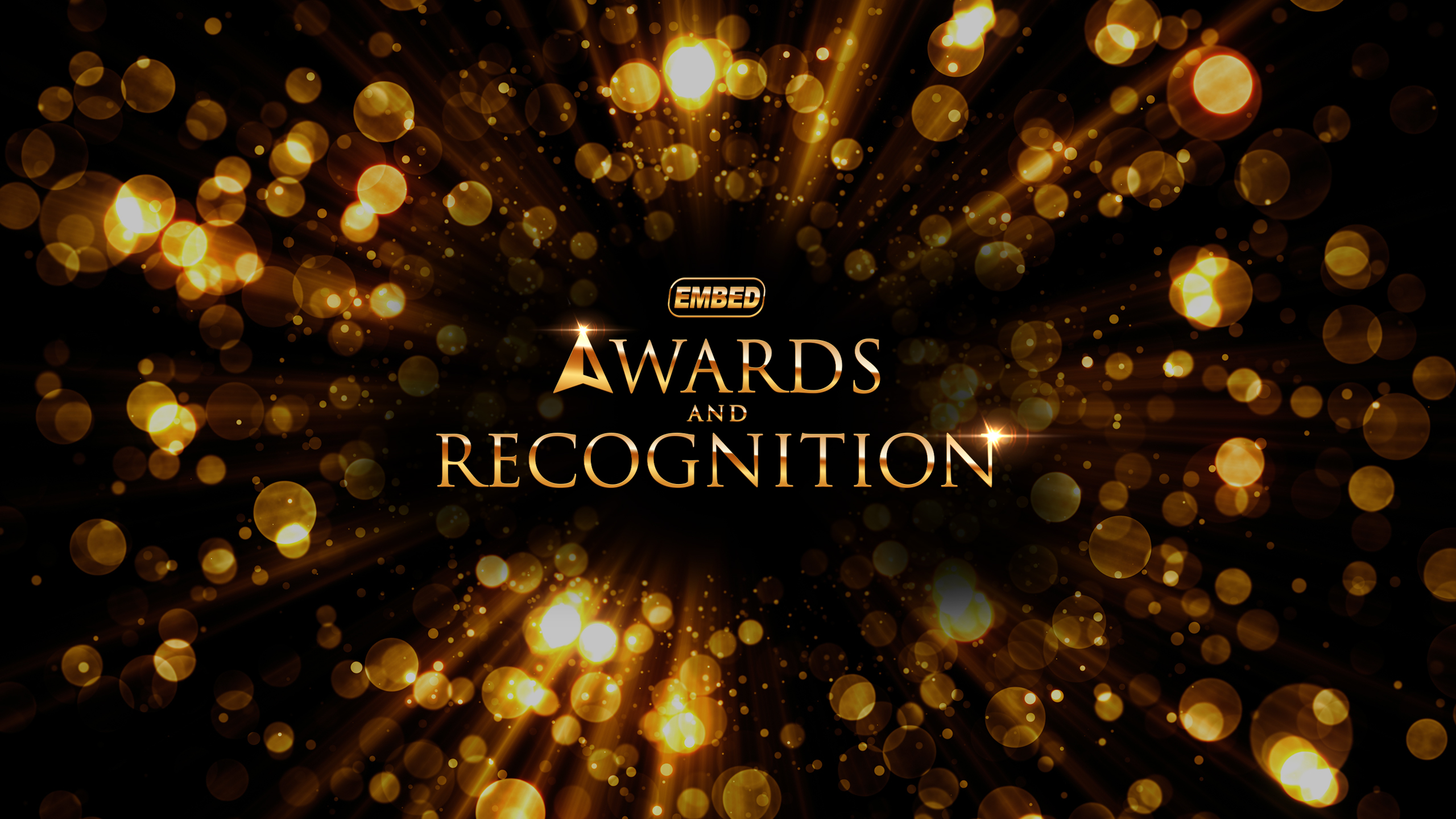 Embed Awards and Recognition Header