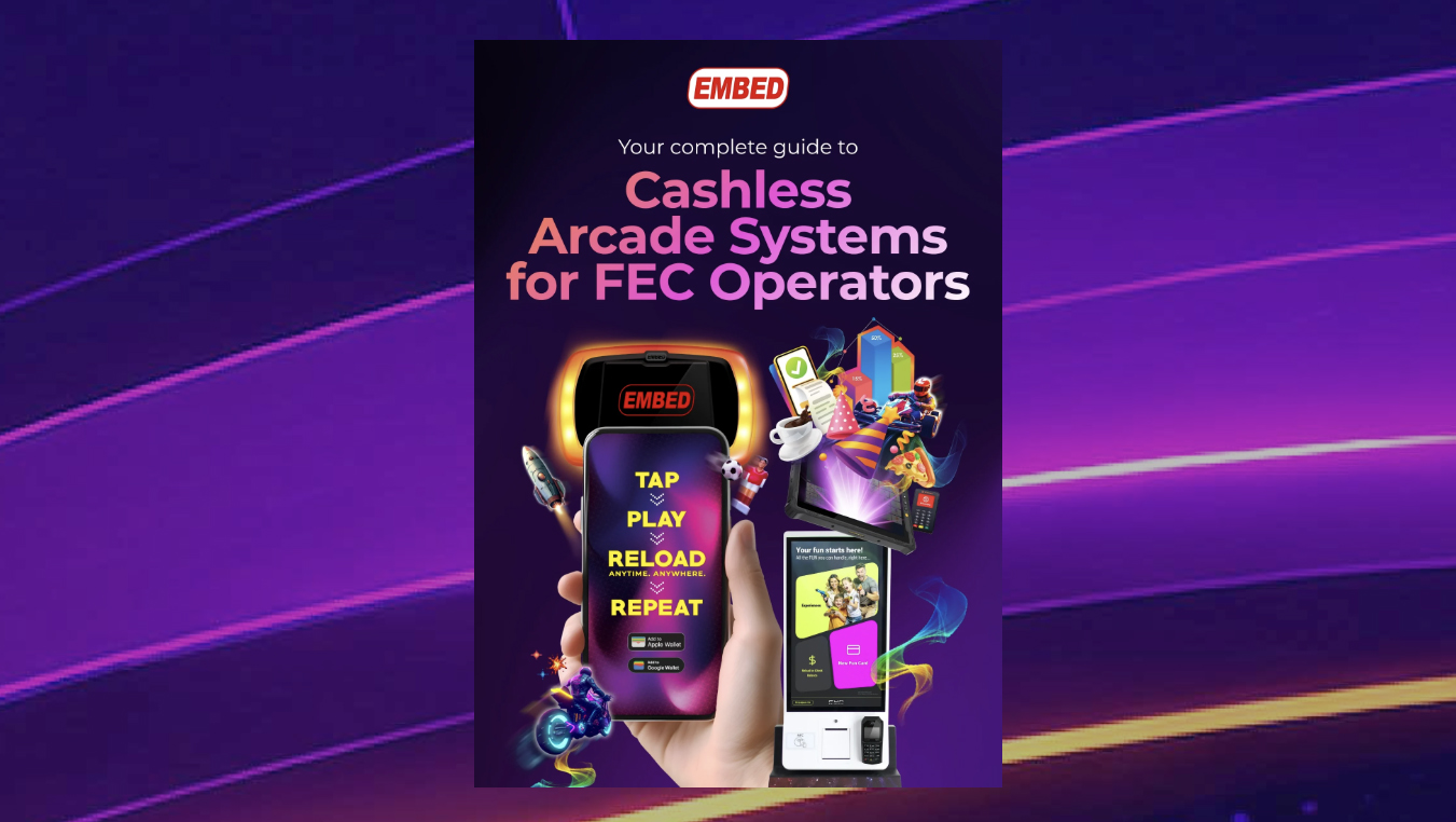 Cashless Arcade Systems for FEC Operators