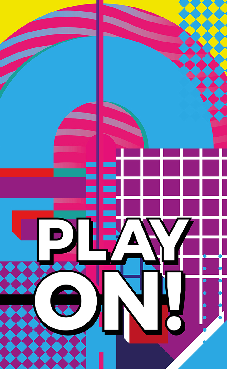 Kiosk+ KIO27P Skin_Geometric Art