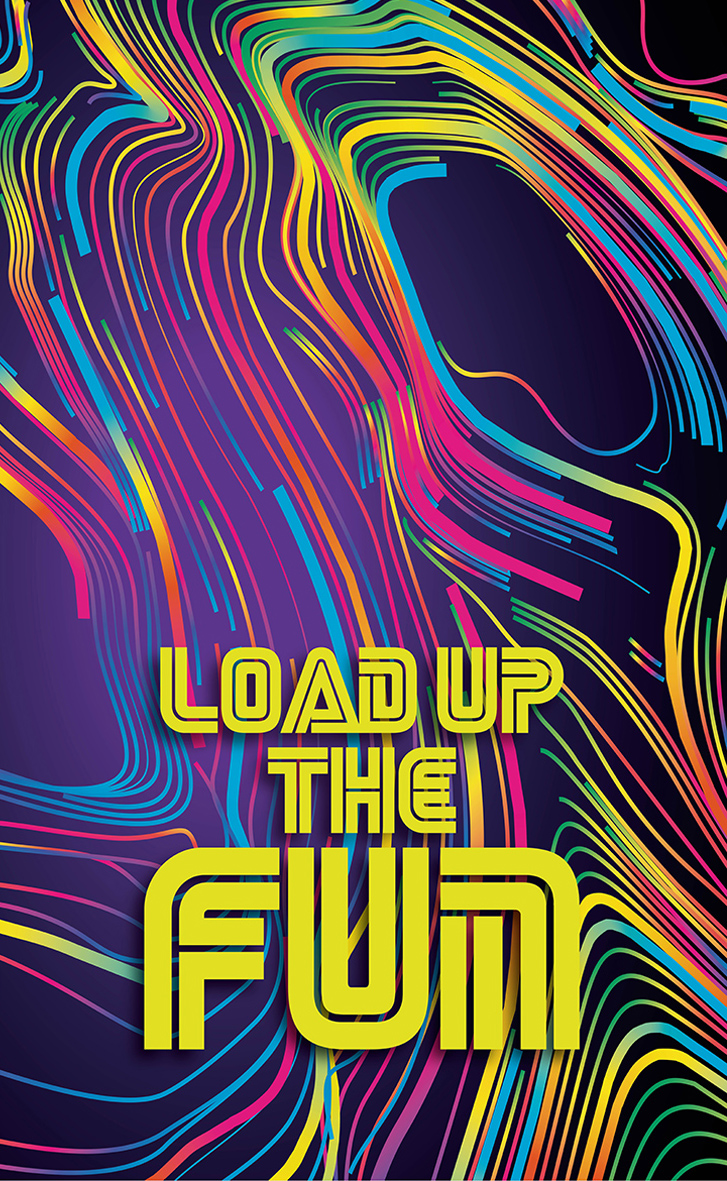 Kiosk+ KIO27P Skin_Rainbow Topography