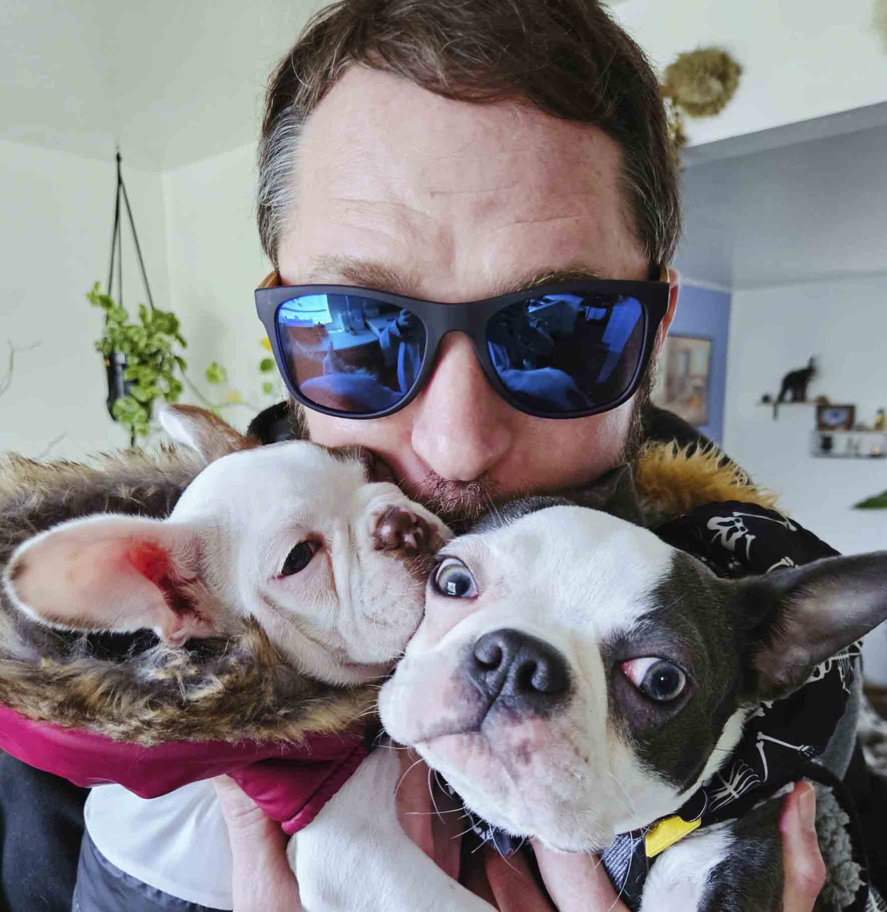 Tootsie and Babs fun headshot