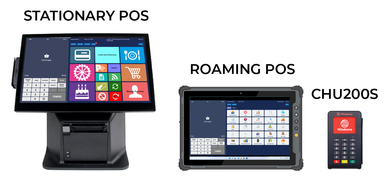 Stationary_Roaming POS_PinPad